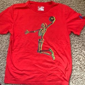 Boys Under basketball shirt